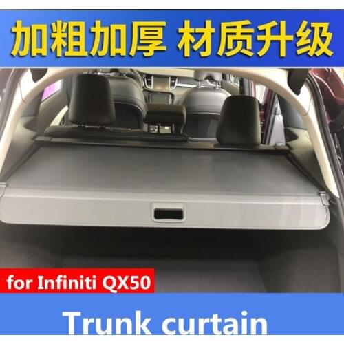 For Infiniti QX50 trunk curtain curtain partition QX50 storage finishing storage curtain interior modification