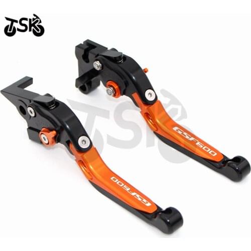 For SUZUKI GSF GSF600S S-K4 BANDIT 1995-2004 CNC Motorcycle Foldable Extendable Brake Clutch Levers