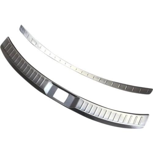 For Mazda CX-9 CX9 2016 2017 2018 2019 Stainless Steel Inner & Outer Rear Bumper Protector Guard Plate Trim 2pcs Car Styling