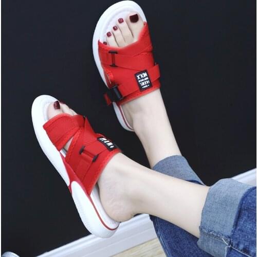 Womens Shoes Summer Slippers Light Weight Slides Women Quick Drying Beach Shoes Non-slip Slipper Nylon Shoes