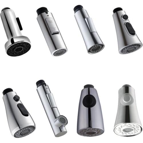 2 Functions ABS Kitchen Tap Pull Out Parts Kitchen Faucet Replacement Parts Faucet Accessorie Spouts Kitchen Faucet Nozzle