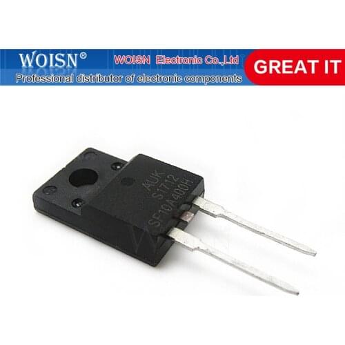 5pcs/lot SF10A400H SF10A600H TO-220F-2 new original In Stock