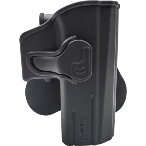Amomax Adjustable Tactical Hunting Holster for CZ Shadow 2 - Black Right-handed
