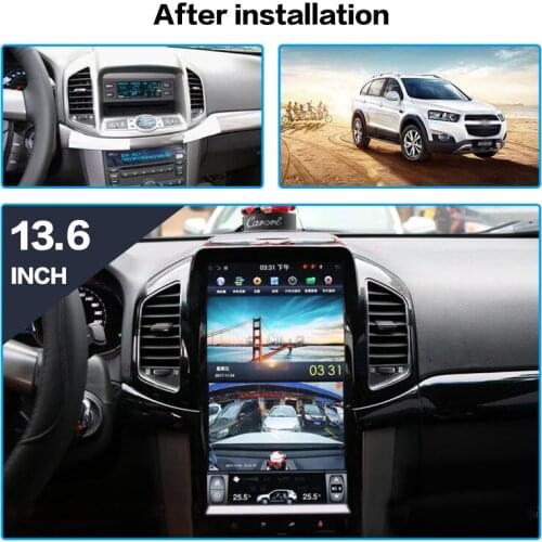 For Chevrolet Captiva 2013-2017 Tesla Style Andriod 9.0 64g Car GPS Navigation Auto Radio Headunit Multimedia Player Carplay DSP