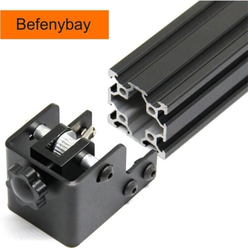 Befenybay Upgrade 4040 Double Slot Profile 40x40mm Y-axis Synchronous Belt Stretch Straighten Tensioner for Creality Ender-3 Pro