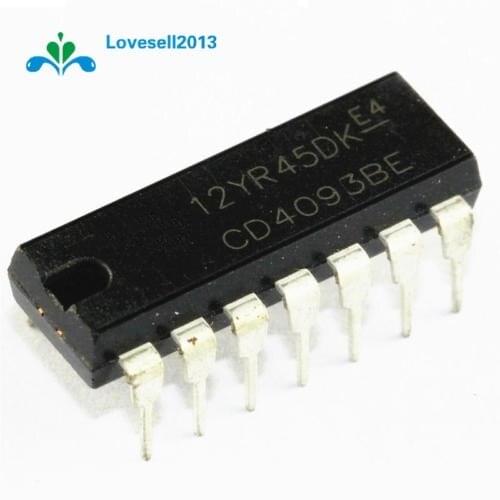 5PCS CD4093 CD4093BE 4093 DIP-14 CHIP IC