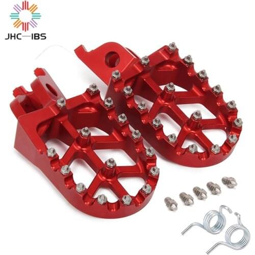 For Honda CR125 CR250 CRF150R CRF250R CRF250X CRF250RX CRF 450R 450RX 250L 450L RALLY Motorcycle CNC Footrest Footpeg Foot Pegs
