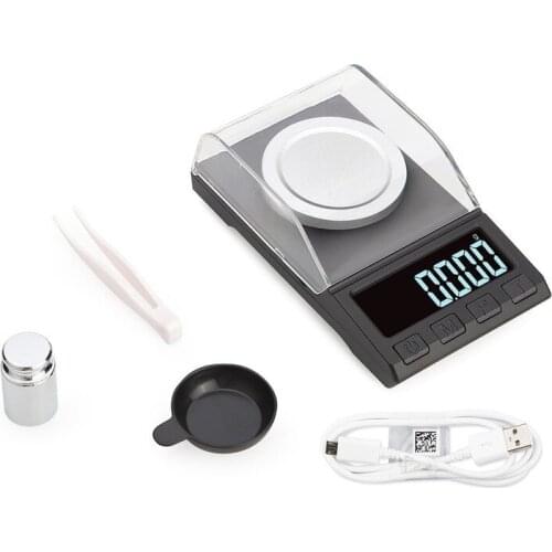 Electronic Precision Tianping 0.001g 100G/50G/20G Digital Scale Jewelry Diamond Balance Mg Weight Portable Laboratory Scale