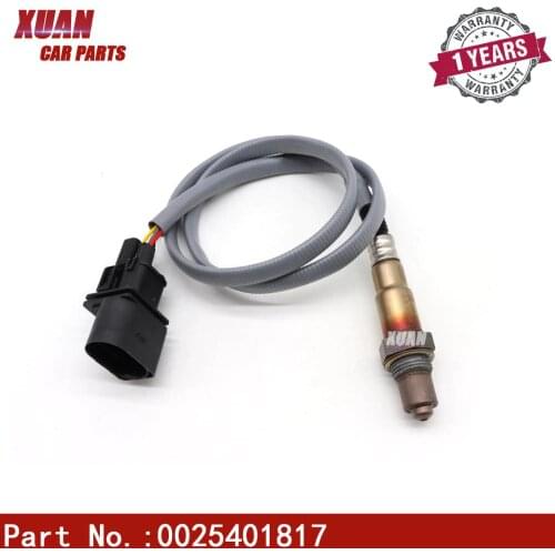 Air Fuel Ratio Oxygen O2 Lambda Sensor 0025401817 FOR AUDI TT BMW 545I 645CI 745I 760I ALPINA B7 X5 MERCEDES-BENZ C230