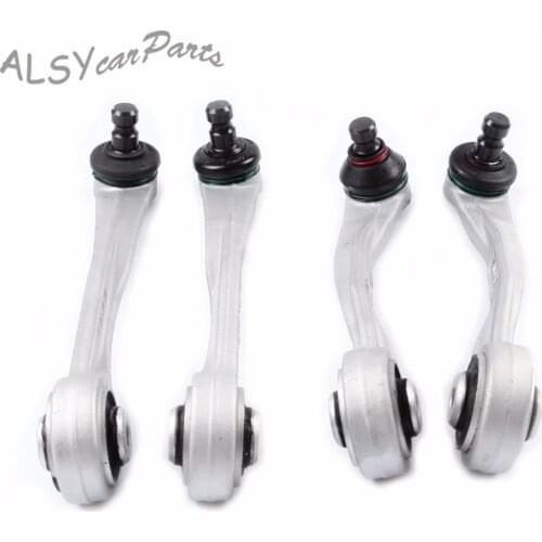 YMM OEM 4Pcs Front Axle Suspension Control Arm/ Trailing Arm Ball Joint Kit 8K0 407 510 N For Audi A4 B8 A5 Q5 RS4 8K0407505N