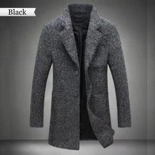 MGTER Mens Long Coats
