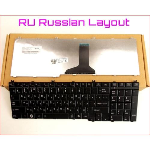 New Keyboard RU Russian Version for Toshiba Satellite C655D-S5303 C655D-S5304 C655D-S5330 C655D-S5236 C655D-S5300 Laptop Black