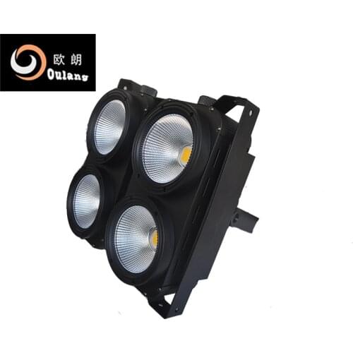 The new stage light 400W LED COB four-eye audience light warm white surface light