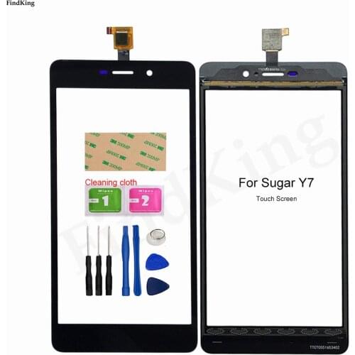 New Phone Touch Screen For Sugar Y7 Touch Screen Digitizer Front Glass Touch Panel Sensor Replacement Parts