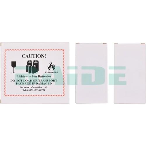 With Caution Fire 2 in 1 Battery Box for iPhone 5 6 7 Plus Paper Package Packing Packaging Case 200set/lot