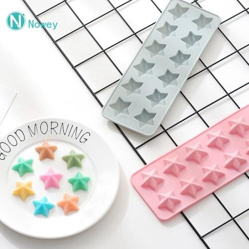 DIY Five-pointed Star Silicone Mold Cake Decorating Tools Cupcake Silicone Mold Chocolate Mould Decor Muffin Pan Baking Tools