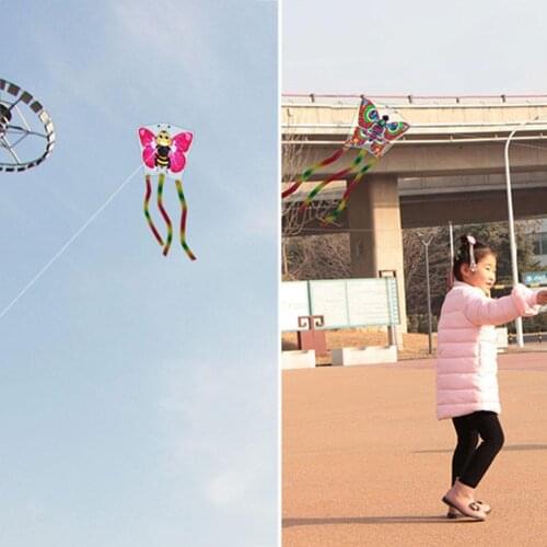Outdoor Kites Butterfly Flying Kite Children Kids Fun ) Toys ( Only Kite,without Sports and Pole Line R7D9