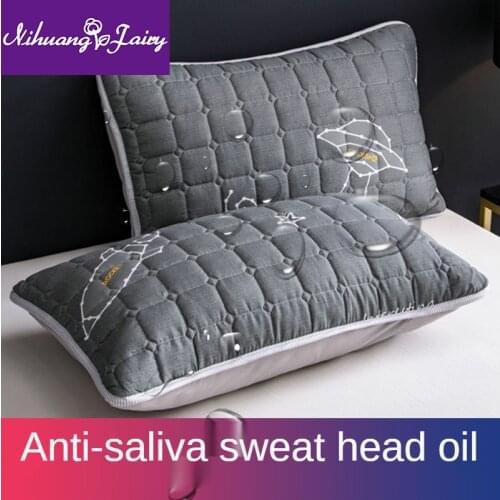 Waterproof quilted pillowcase thickened a pair of pillowcases for dormitory adults 48*74cm single pillow cover