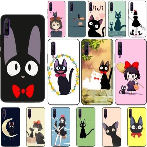 YNDFCNB kikis delivery service JIJI CAT Phone Case for Huawei Y5 II Y6 II Y5 Y6 Y7 Prime Y7Plus Y9 2018 2019