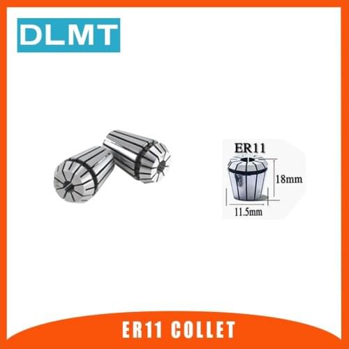 1pcs ER11 1/1.5/2/2.5/3mm 1/8 Inch(3.175mm) 4/5/6/7/8mm Spring Collet Chucks Tool Holder For CNC Engraving Machine&Milling Lathe