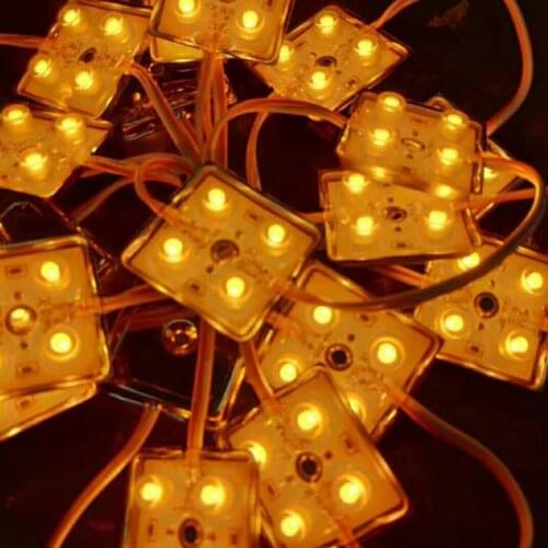 12V DC 2835 SMD 4 LED Module White/Warm White/red/green/blue/yellow Waterproof Light Boat Lamp