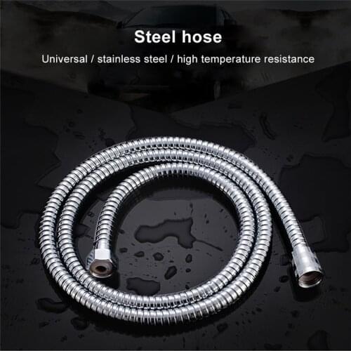 2020 Hot sale Plumbing Hoses flexible hose 1.1m/1.4m/1.8m shower hoses Stainless Steel flexible tube pipe fro bathroom