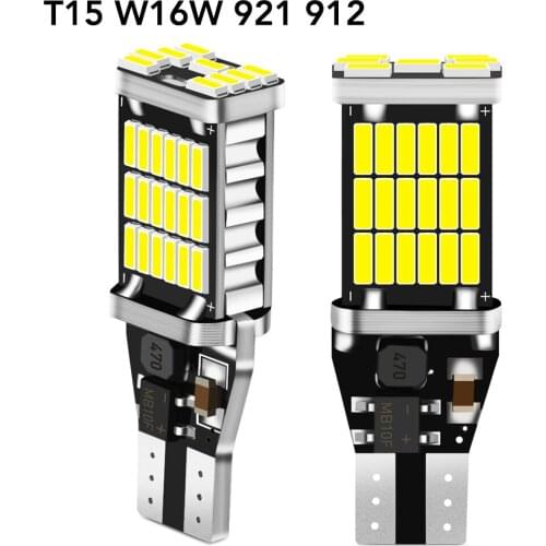 2x Car Signal Light T15 W16W LED Bulb for Renault Koleos Fluenec Kangoo Latitude Sandero Kadjar Captur