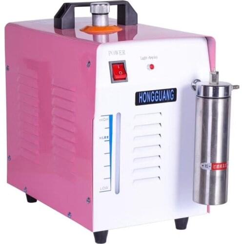 220v HB-400 Acrylic Flame Polisher Jewelry Enameled Wire Lead WDenture Water Hydrogen Oxyhydrogen Flame Machine