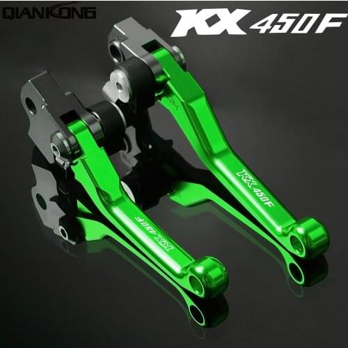 13-18 KX 450F 450 F Aluminum Dirt bike brakes Motorcycle Brake Clutch Levers FOR KAWASAKI KX450F 2013 2014 2015 2016 2017 2018