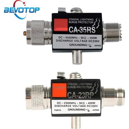 CA-23RP/CA-35RS PL259 SO239 N Radio Repeater Coaxial Anti-Lightning Antenna Surge Protector