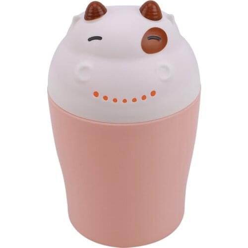 Childrens Shower Shampoo Cup Newborn Baby Cute Cartoon Cow Shaped Shampoo Cup Bath Spoon Bathtub Water Spoon Rinser