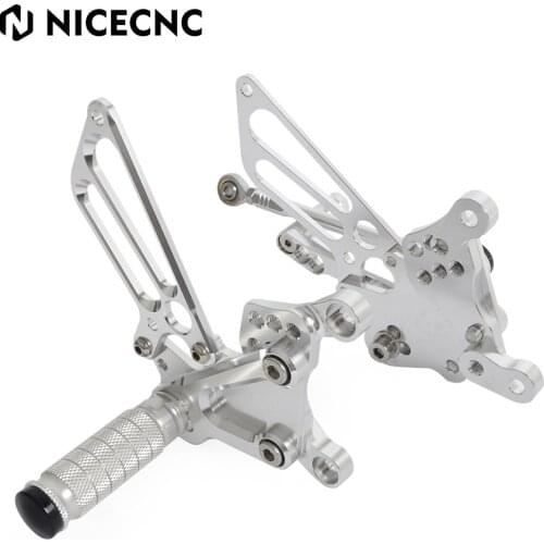 CNC Aluminum Adjustable Rearsets Foot Pegs Kit for MV Agusta F4 Models 1998 1999 2000 2001-2013 2014 2015 2016