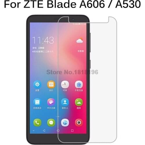 For ZTE Blade A606 Tempered Glass 9H 2.5D Premium Screen Protector Film For ZTE Blade A530 A 530 BA530 5.45"