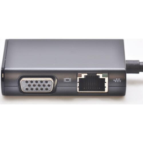 Ethernet VGA Adapter Converter DOCK 762738-002 797848-001 For HP Elitebook FOLIO 1040 1020 G7U78AA G1 G2 G3 9470M 1030 NEW