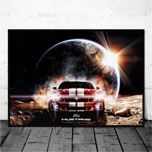 Ford Mustang Cobra Modern Living Room Home Decoration Painting HD Print Car Canvas Mural Exquisite Gift