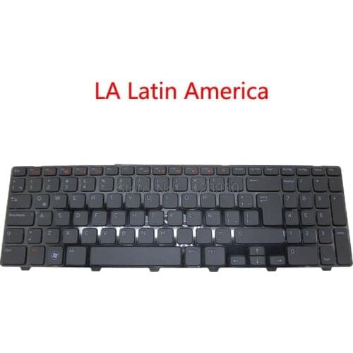 Laptop LA Keyboard For DELL For Inspiron 15R N5110 M5110 M511R P17F Latin America 011T1F 11T1F 90.4IE07.S1E V119625AK1 new