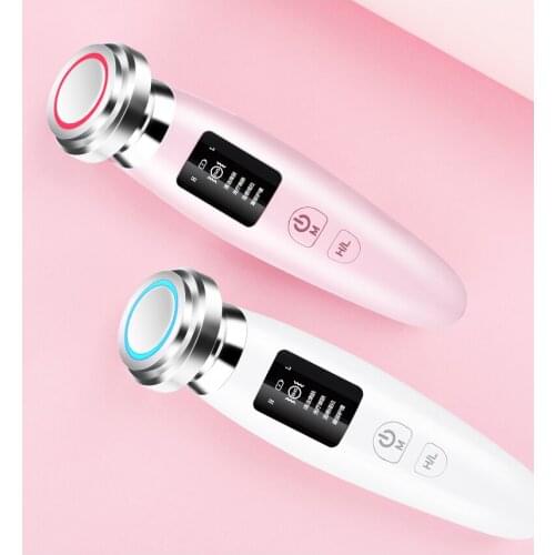 EMS Beauty Instrument LED Photon Light Therapy Facial Skin Care Tool Device Face Lifting Tighten ems massager Beauty Machine