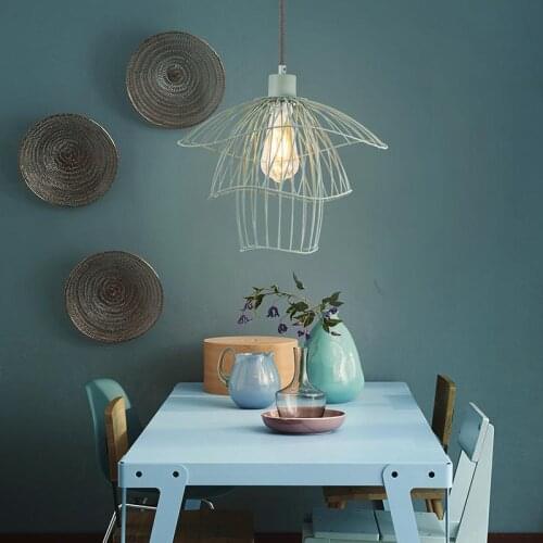 Minimalist Pendant Lights Nordic Design Led Pendant Lamp Gold Black Skirt Hanging Light for Dining Room Restaurant Decoration