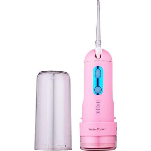 Fashion 4 Modes Portable Fold Electric Oral Irrigator USB Charging Water Dental Flosser Rechargeable 200ml