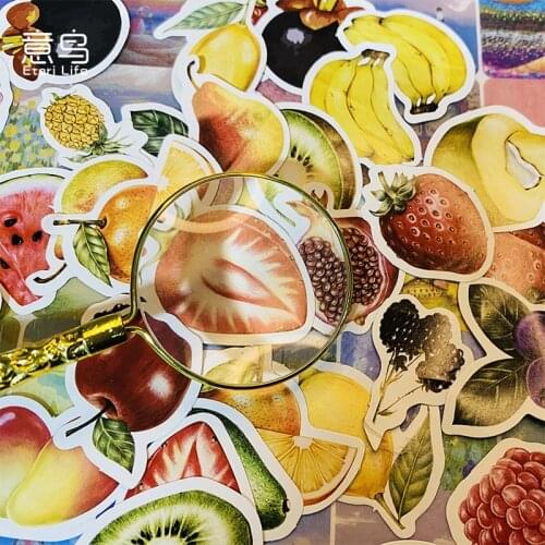 20sets/lot Kawaii Stationery Stickers Spring Vitality Fruit Series Diary Planner Decorative Mobile Stickers Scrapbooking DIY