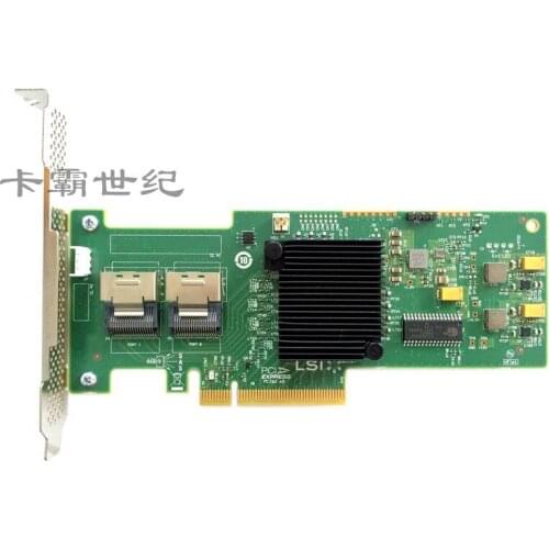 Original authentic LSI MegaRAID SAS 9240-8i LSI00200 RAID5 array card