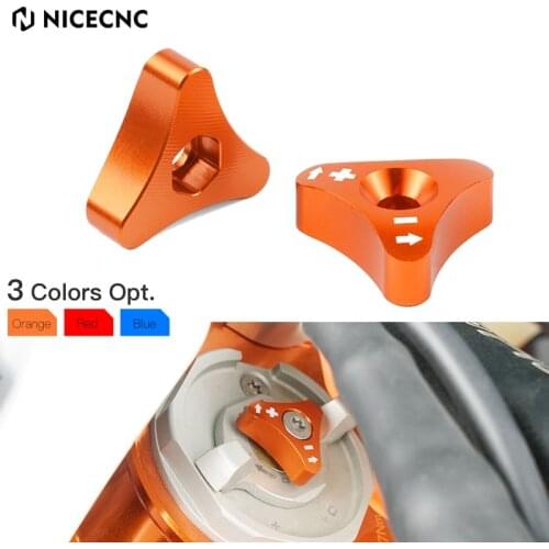 48mm Front Shock Absorber Fork Knob Adjuster Bolt For KTM 250EXC 2005 250EXC-F 2017-2018 250SX 250SX-F 2007-2016 250XC 2011-2016