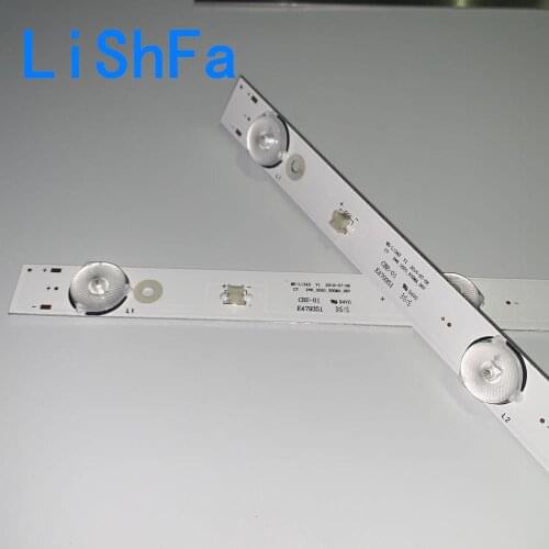 8-10PCS/LOT 580mm LED Backlight strip 6 lamps For Tv JL.D32061330-081AS-M FZD-03 E348124 HM 32v input MS-L1343 L2202 L1074