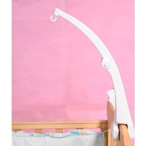 Baby Bed Hanging Rattles Toys Hanger Crib Mobile Bed Bell Toy Holder Arm Bracket
