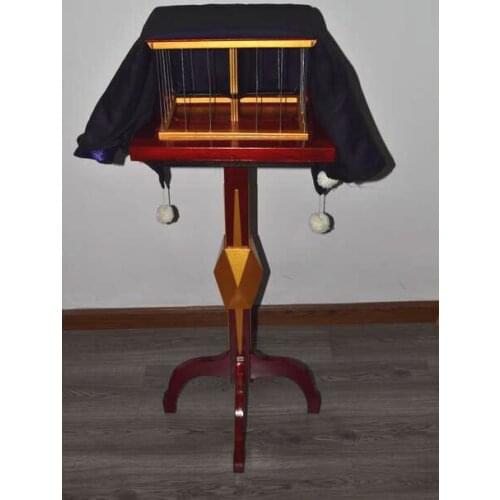 Deluxe Floating Fly Table With Appearing Bird Cage Table Mult-Function Dove Magic Tricks Stage Illusions Manipulation Mentalism