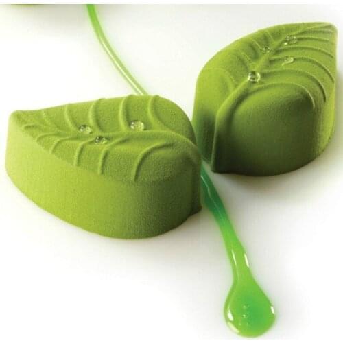 Silicone Cake Mold for Chocolate Mousse 3D Leaf Jelly Pudding Pastry Dessert Bakeware Cake Decorating Accessories Baking Tool