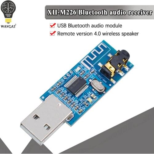 USB Bluetooth 4.0 Audio Receiver Wireless Module Bluetooth Voice Player With Decoding Amplifier Function LED Indicator Board