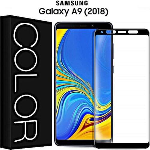 Tempered glass film for Samsung Galaxy A9 2018 curved 5D full coverage