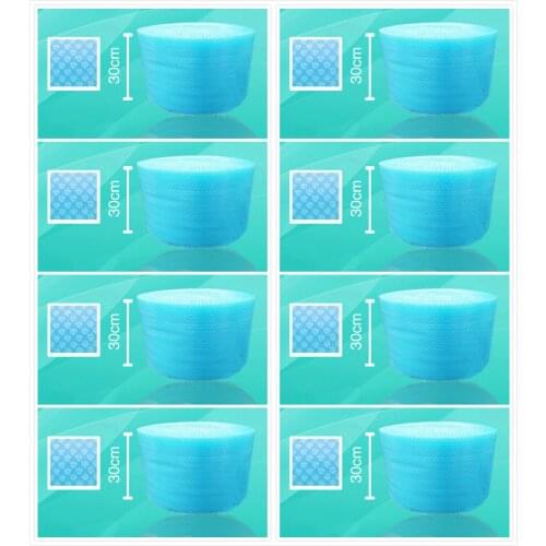 30cm Wide 15M Strong Air cushion film air cushion bubble roll air cushion packaging Lovely Heart Shape for packing Battery Gift