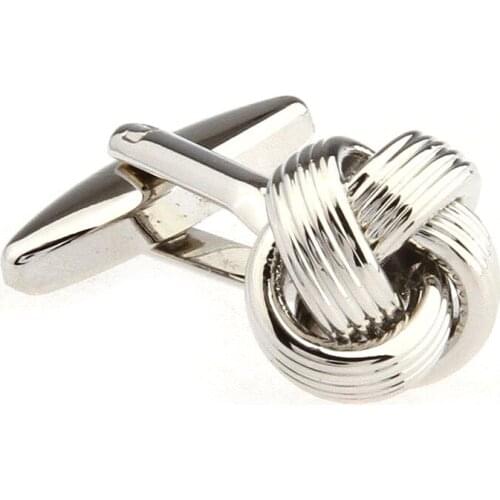 Free Shipping Mens Jewelry Knot cufflinks for mens Hot Sales Male French shirt Jewelry Gift cuff links Wholesale #LEP1586